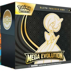 Pokemon Mega Evolution Mega Gardevoir Elite Trainer Box [9 Booster Packs, 65 Card Sleeves & More]