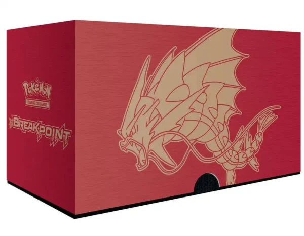 Pokemon XY BREAKpoint Mega Gyarados Elite Trainer Box [8 Booster Packs, 65 Card Sleeves, 45 Energy Cards & More]