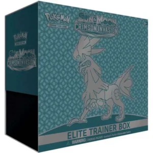 Pokemon Sun & Moon Crimson Invasion Silvally-GX Elite Trainer Box [8 Booster Packs, 65 Card Sleeves, 45 Energy Cards & More]
