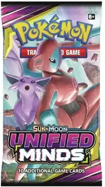 Pokemon Sun & Moon Unified Minds Booster Pack [10 Cards]