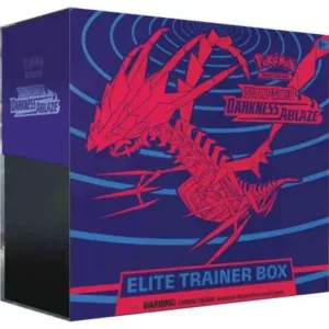 Pokemon Sword & Shield Darkness Ablaze Eternatus Elite Trainer Box [8 Booster Packs, 65 Card Sleeves, 45 Energy Cards & More]