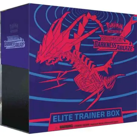 Pokemon Sword & Shield Darkness Ablaze Eternatus Elite Trainer Box [8 Booster Packs, 65 Card Sleeves, 45 Energy Cards & More]