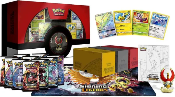 Pokemon Shining Legends Ho-Oh Super Premium Collection [10 Booster Packs, Playmat & More]